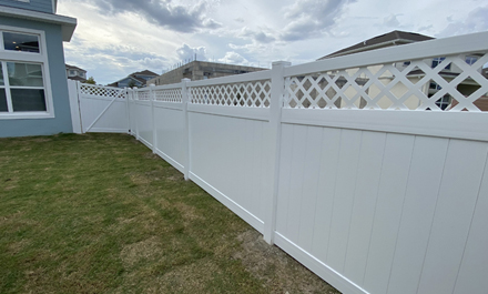 PVC Home Fence